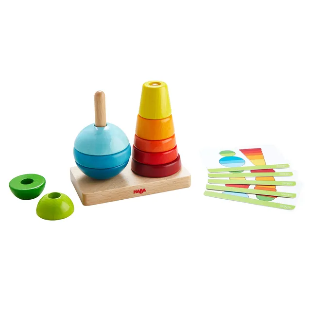 Haba gioco impilabile Combinazioni legno 10 pezzi 2 anni