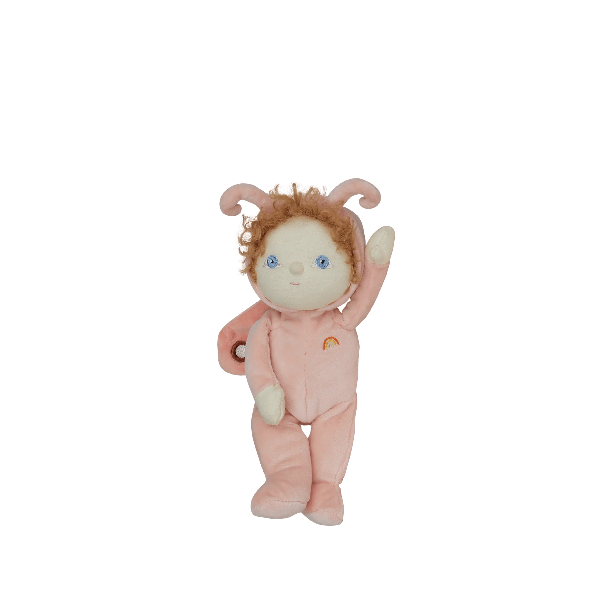OlliElla Dinky Dinkums bambola Millie Moth 22 cm pesca