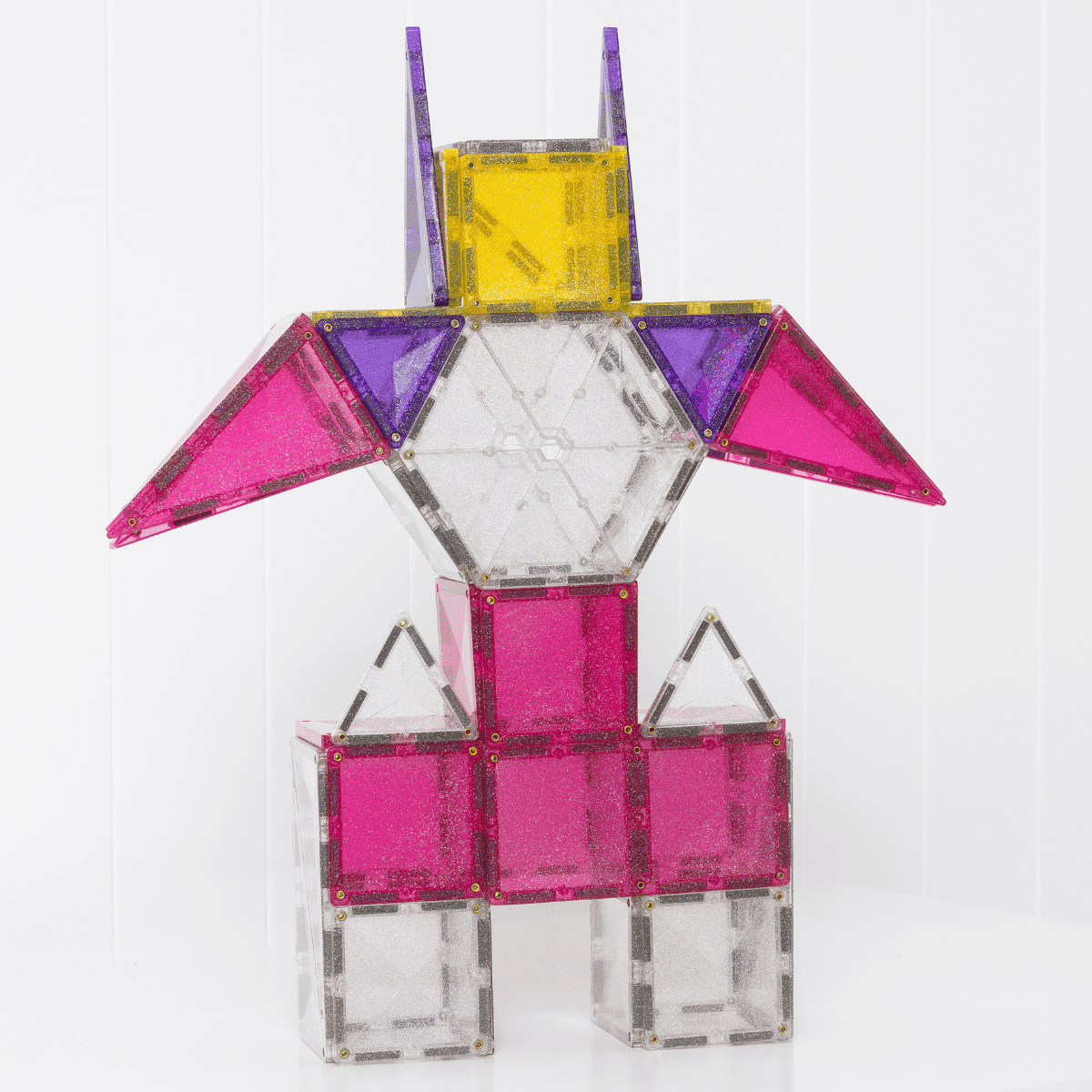 Connetix Glitter Unicorn Pack costruzioni magnetiche 56 pezzi