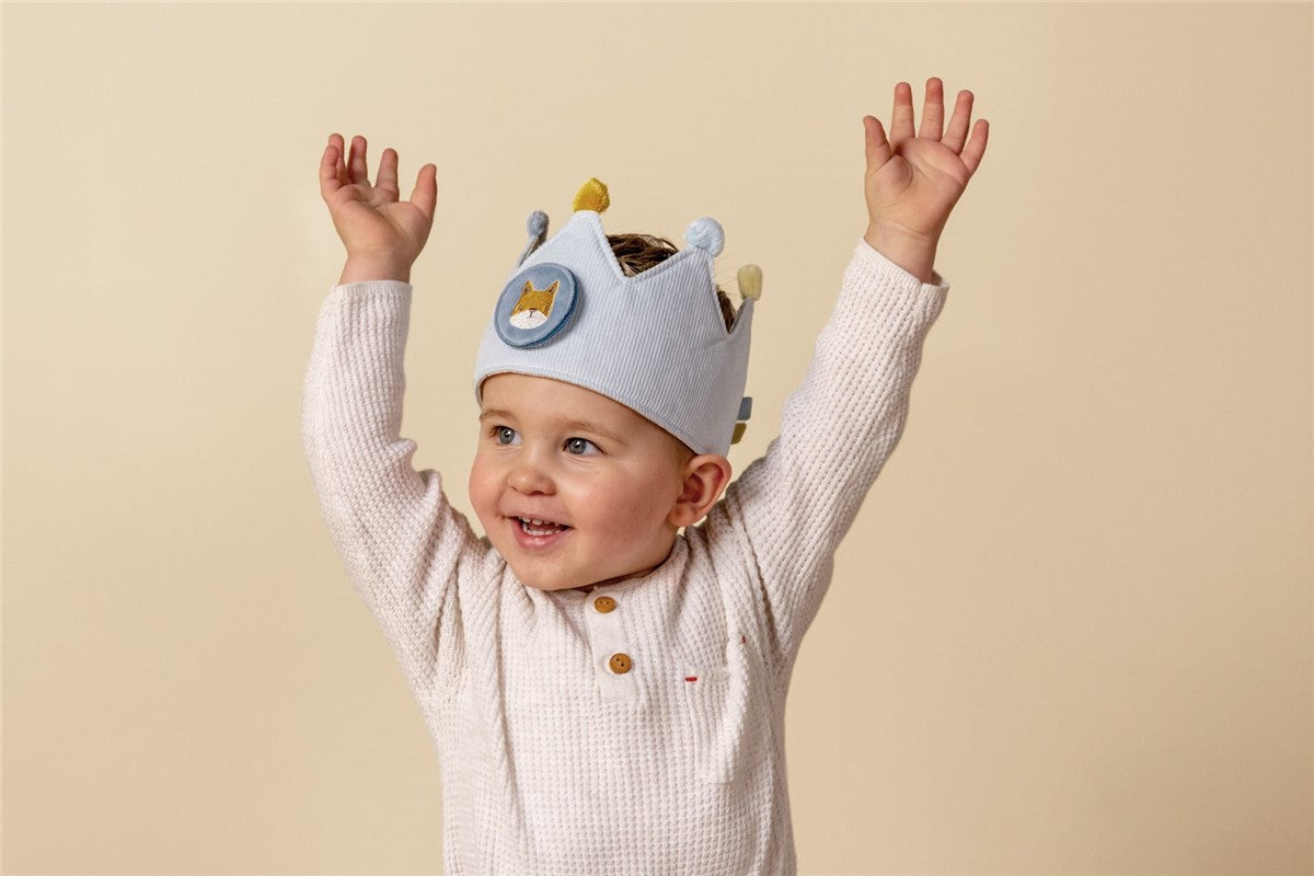 Little Dutch corona compleanno bambino blu numeri 1-5