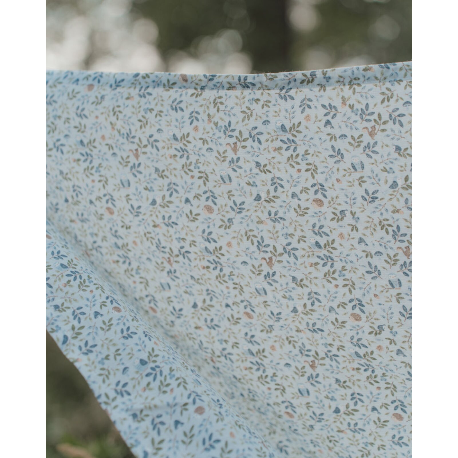 Little Dutch Forest telo mussola 120x120 cm cotone bio