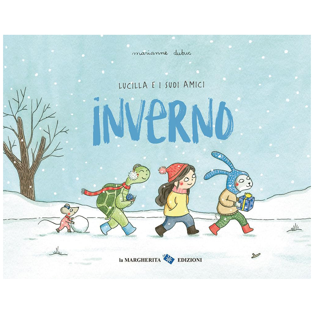 La Margherita Lucilla e Amici Inverno libro bambini 3-6 anni