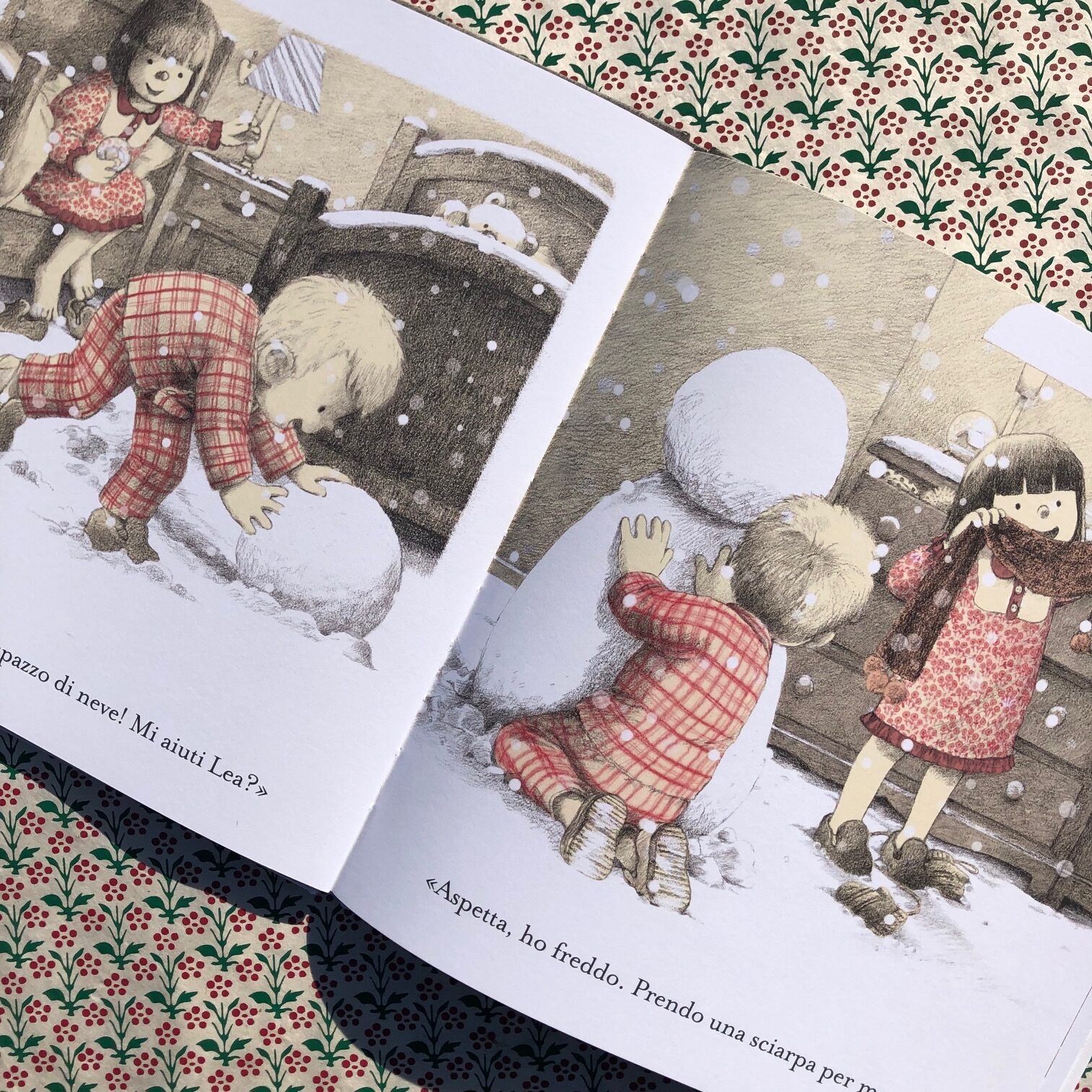 Marameo Sogno di neve libro bambini 4 anni 32 pagine