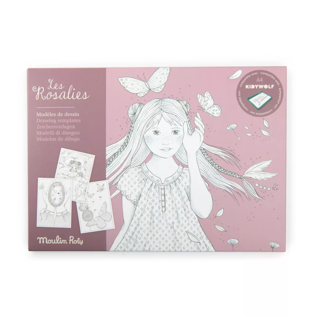 Moulin Roty Les Rosalie fogli da colorare 24 fogli
