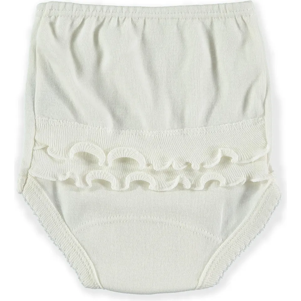 Babidu Maglia Copripannolino Cotone Rosa 24 Mesi Volant