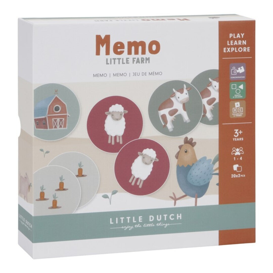 Little Dutch Little Farm gioco memory bambini