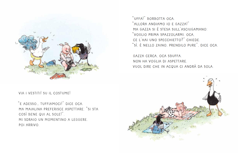 Terre di Mezzo Gita al lago libro 3-6 anni