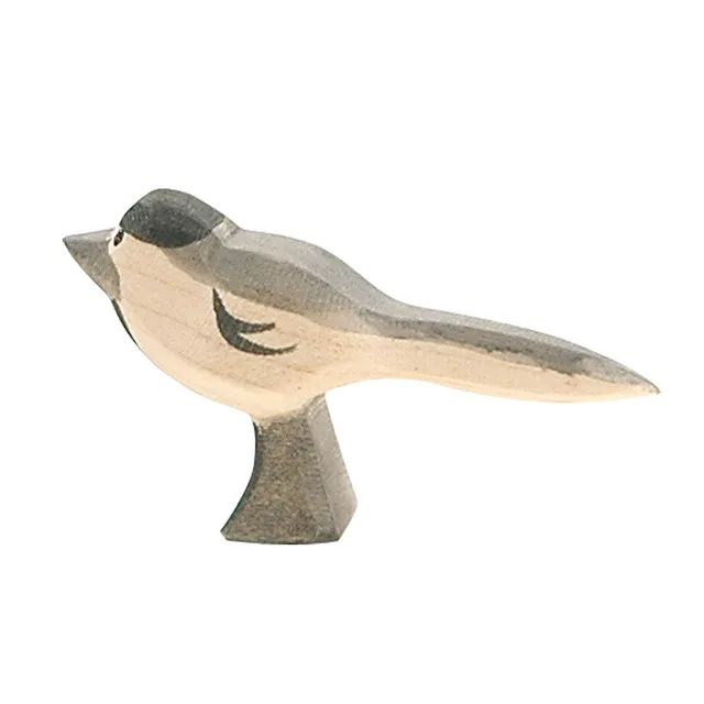 Ostheimer Motacilla figura uccellino in legno 3 cm da 3 anni