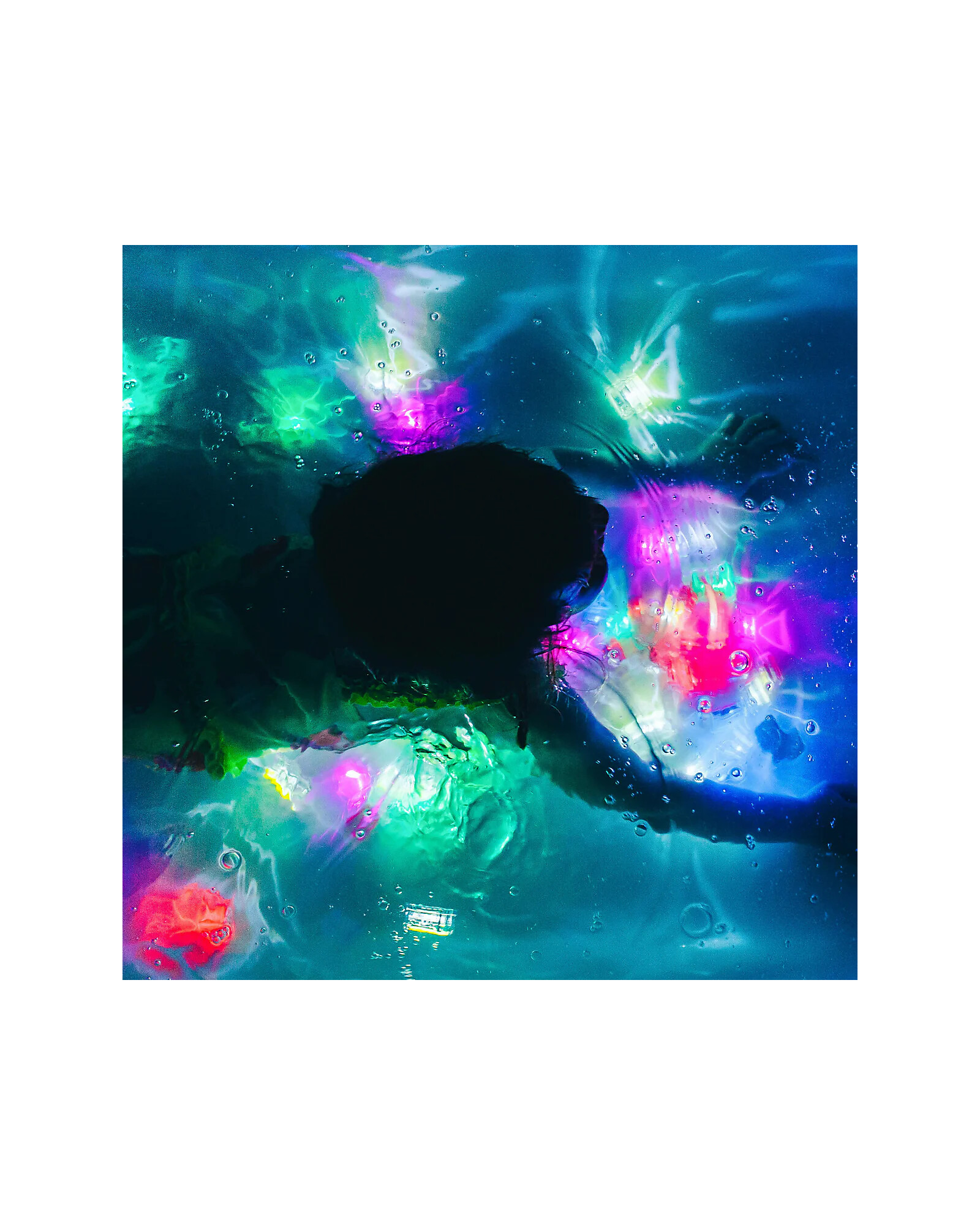 Glo Pals Party Pal cubi luminosi bianchi 4 pezzi