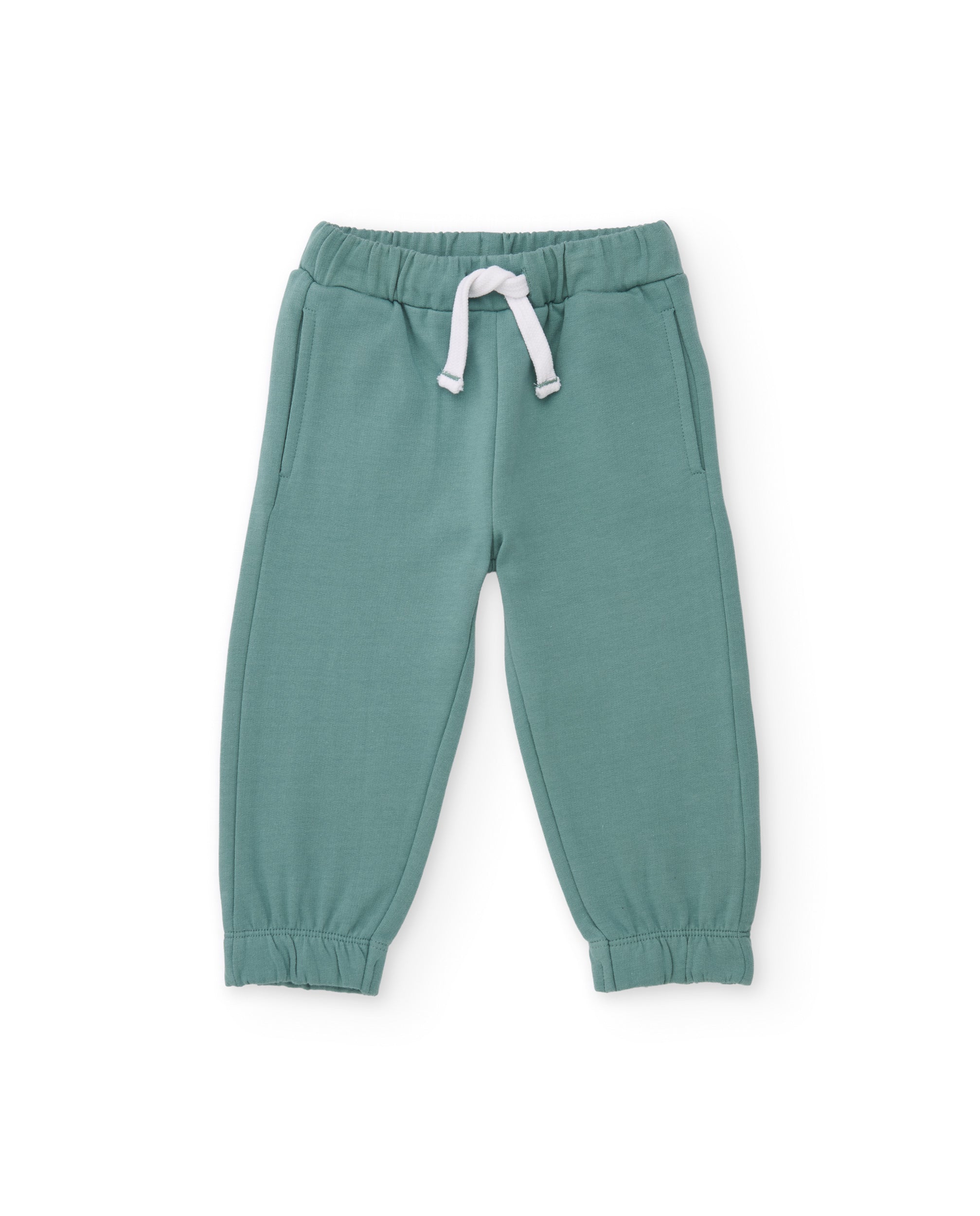 Tuc Tuc pantalone tuta bimbo verde acqua elastico