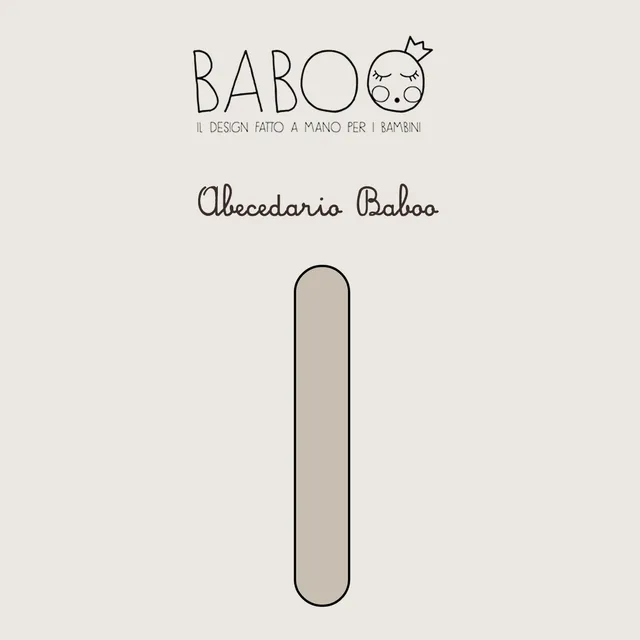Baboo Abecedario Lettera I schede PDF A4