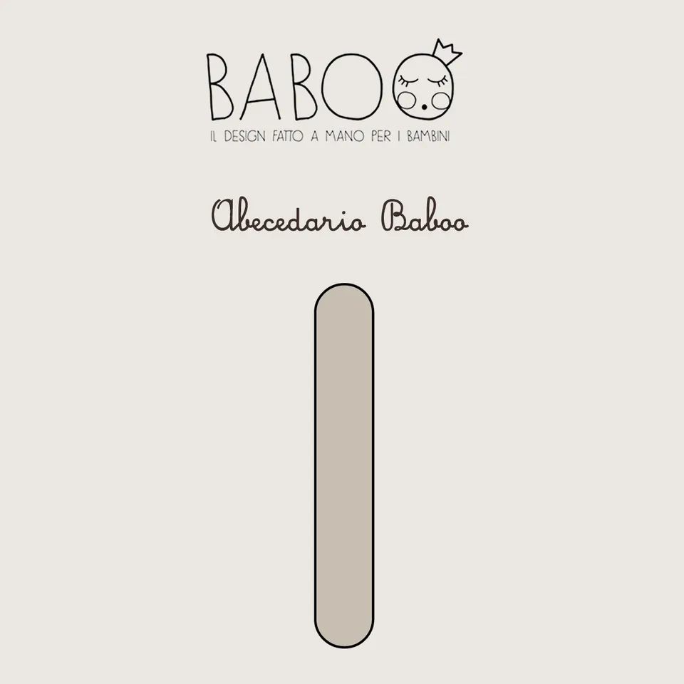 Baboo Abecedario Lettera I schede PDF A4