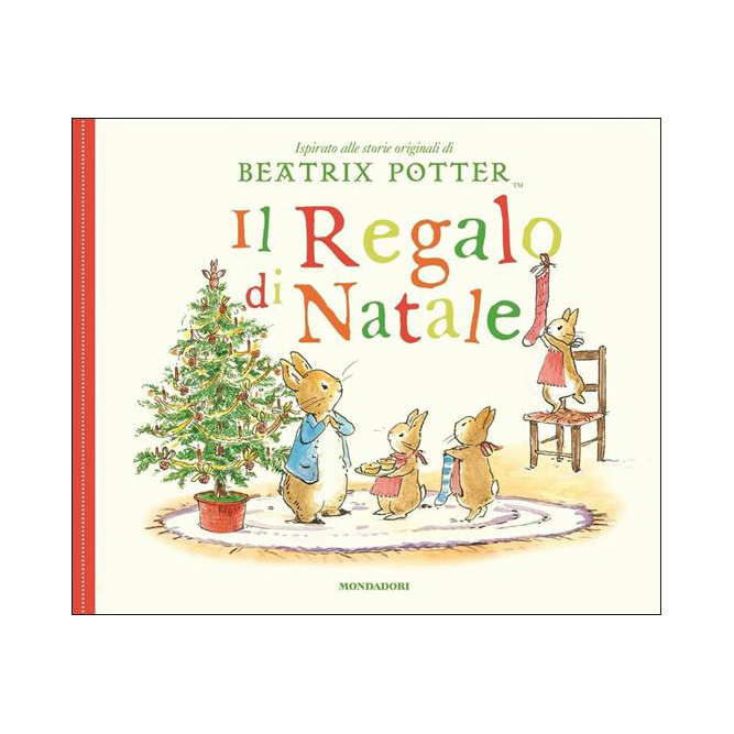 Beatrix Potter Il Regalo di Natale libro cartonato Peter Coniglio
