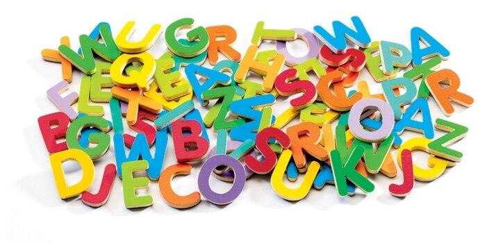 Djeco Lettere Magnetiche Alfabeto Legno 83 Pezzi