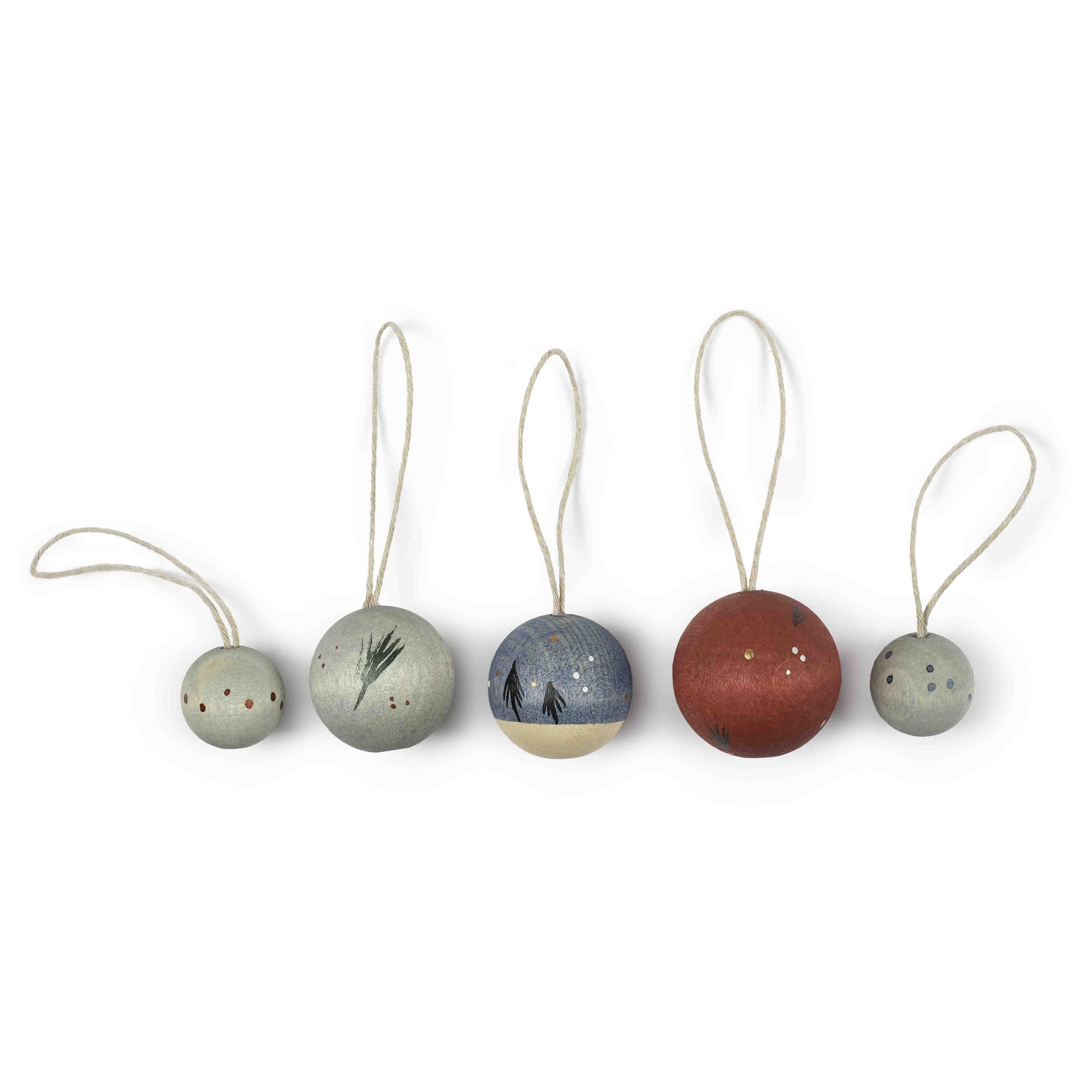 Grapat Ornaments N.7 Wish Balls decorazioni 5 pezzi