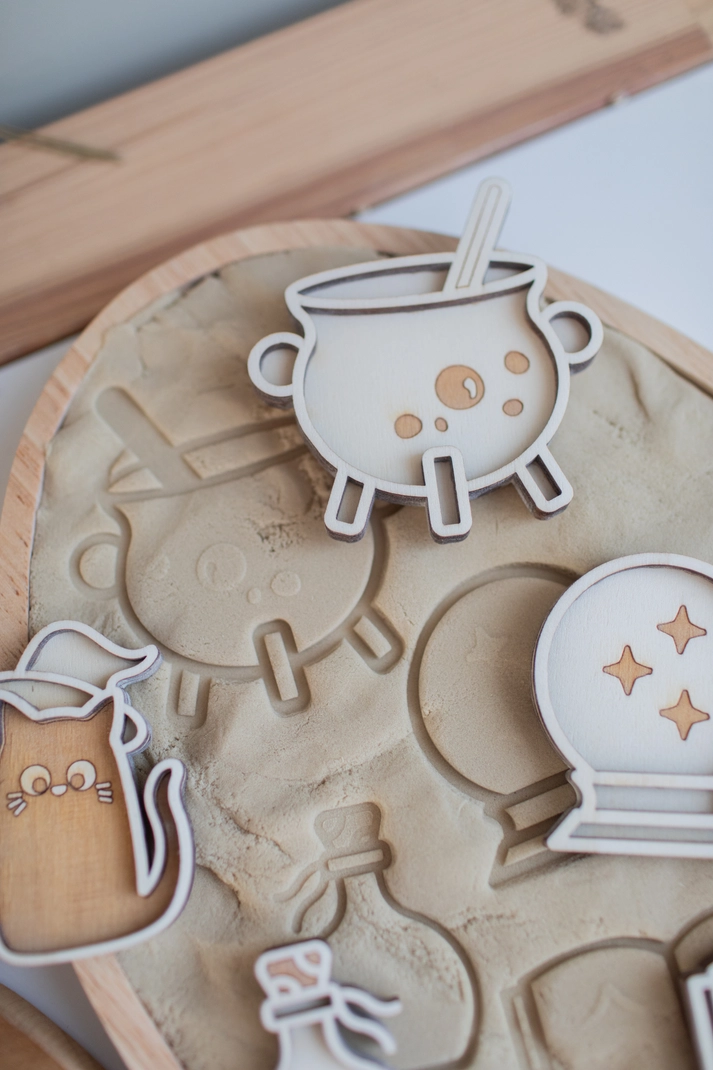 Studio de Rijk Play Tray Wicked Witch Vassoi Legno 10 cm