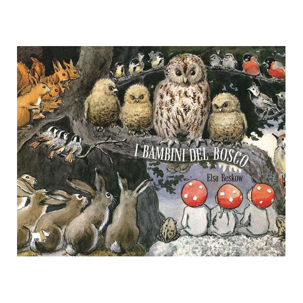 Pulce I bambini del bosco libro Elsa Beskow 48 pagine