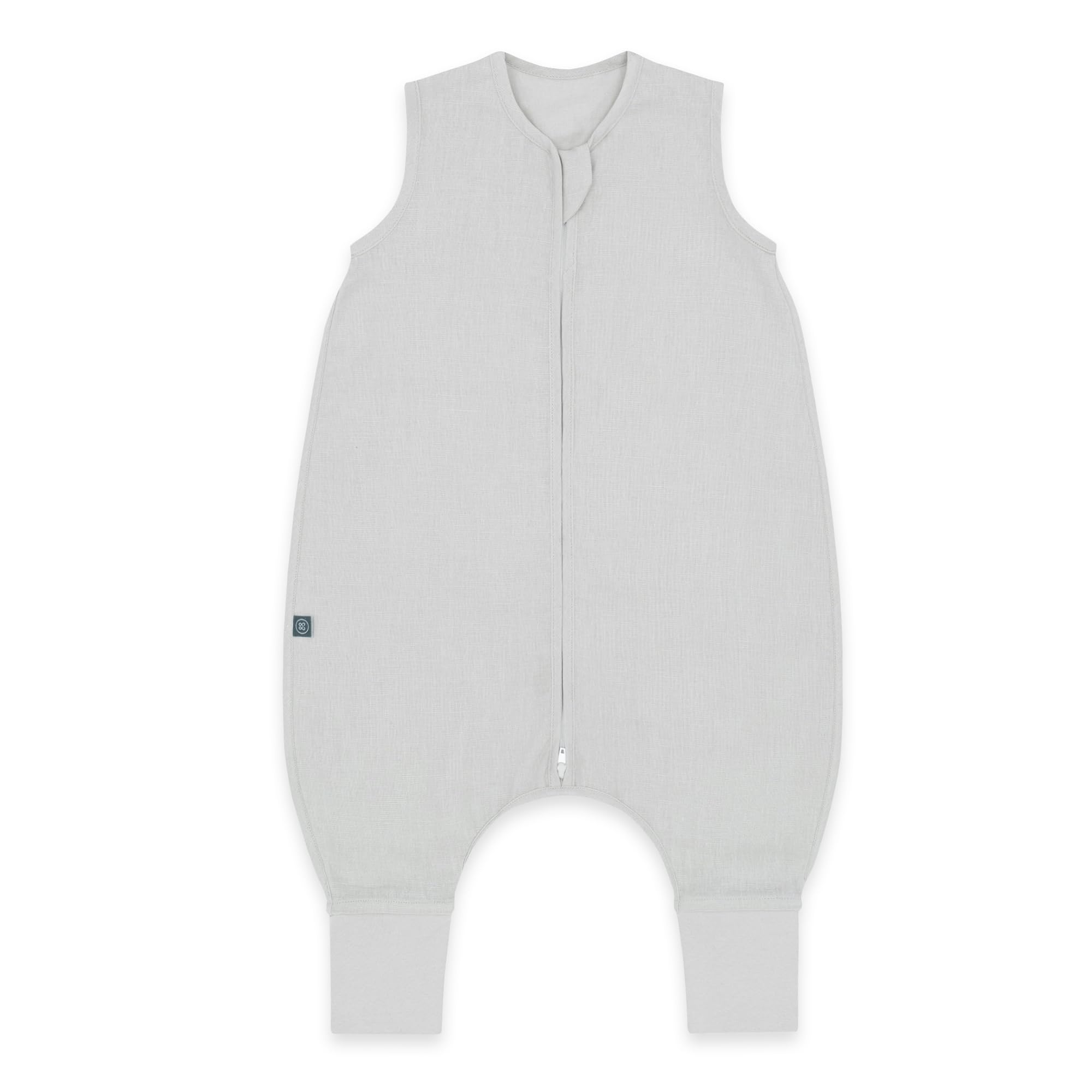 emma & noah Essential sacco nanna piedi lino grigio 5 anni