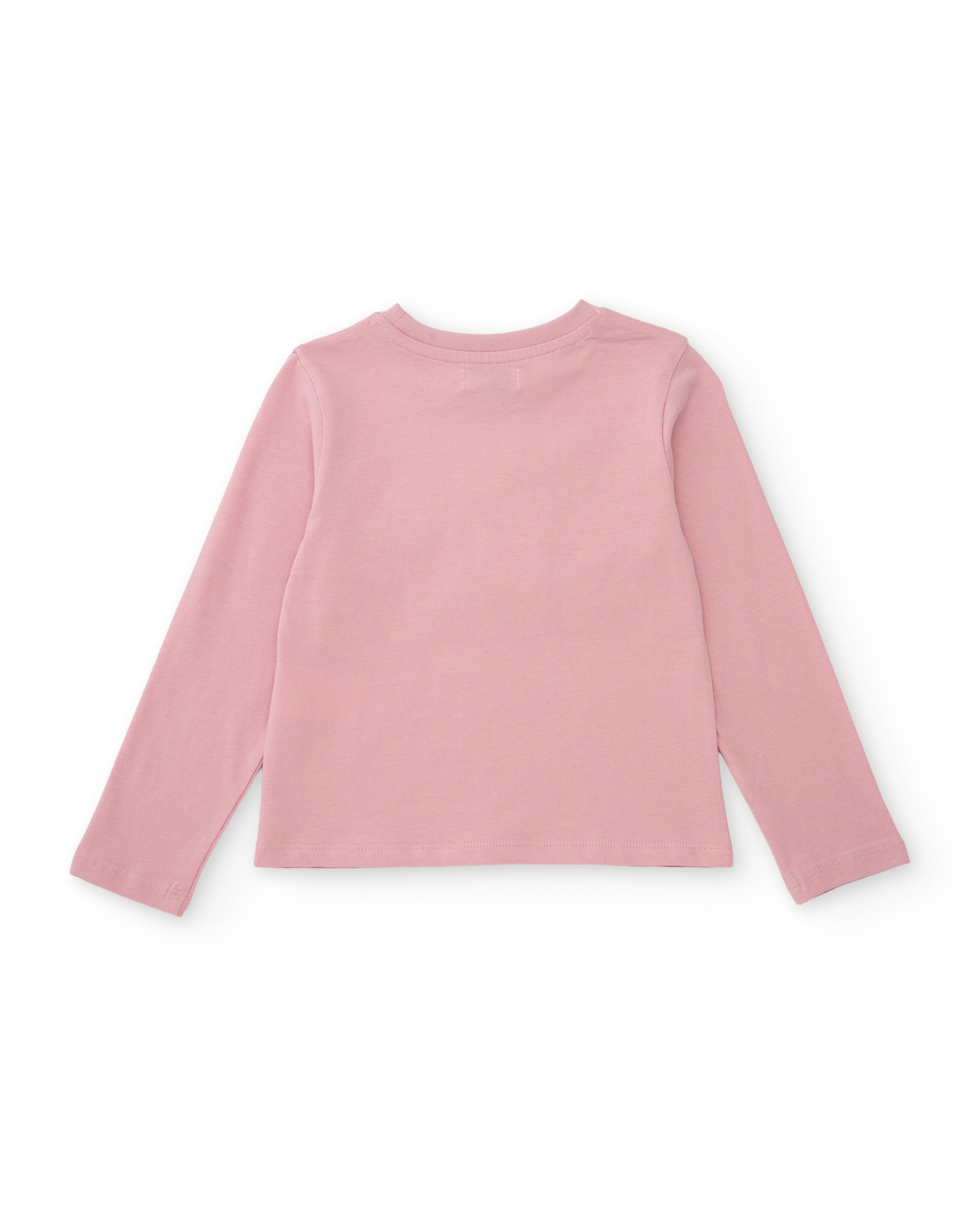 Tuc Tuc maglia bambina manica lunga rosa con fiocchi