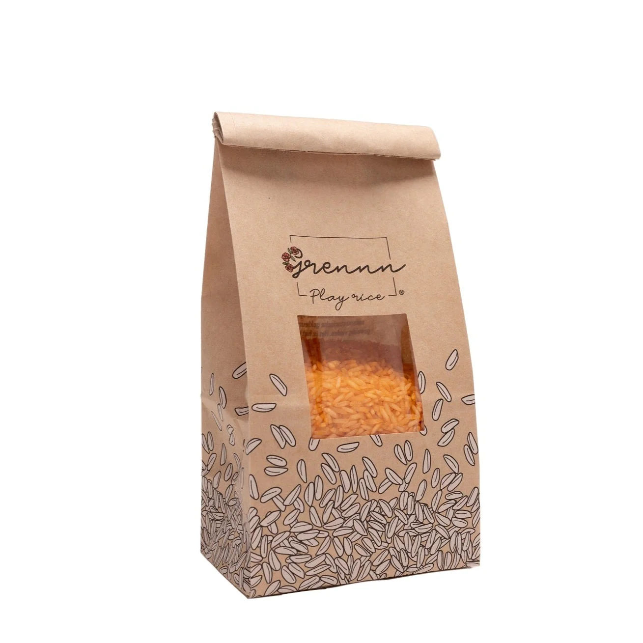Grennn riso sensoriale arancione 250 g montessori
