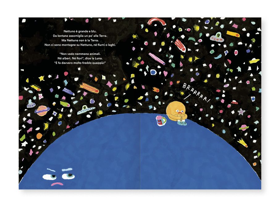 Corraini Il giorno in cui la luna e la terra litigarono libro 5 anni