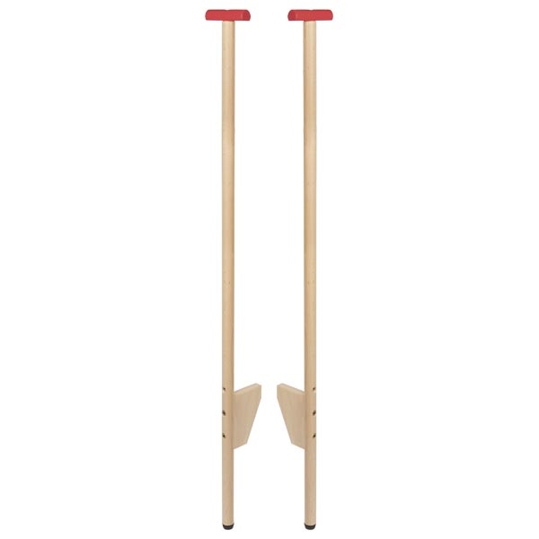 Goki Trampoli di Legno Regolabili Gioco Equilibrio 106 cm