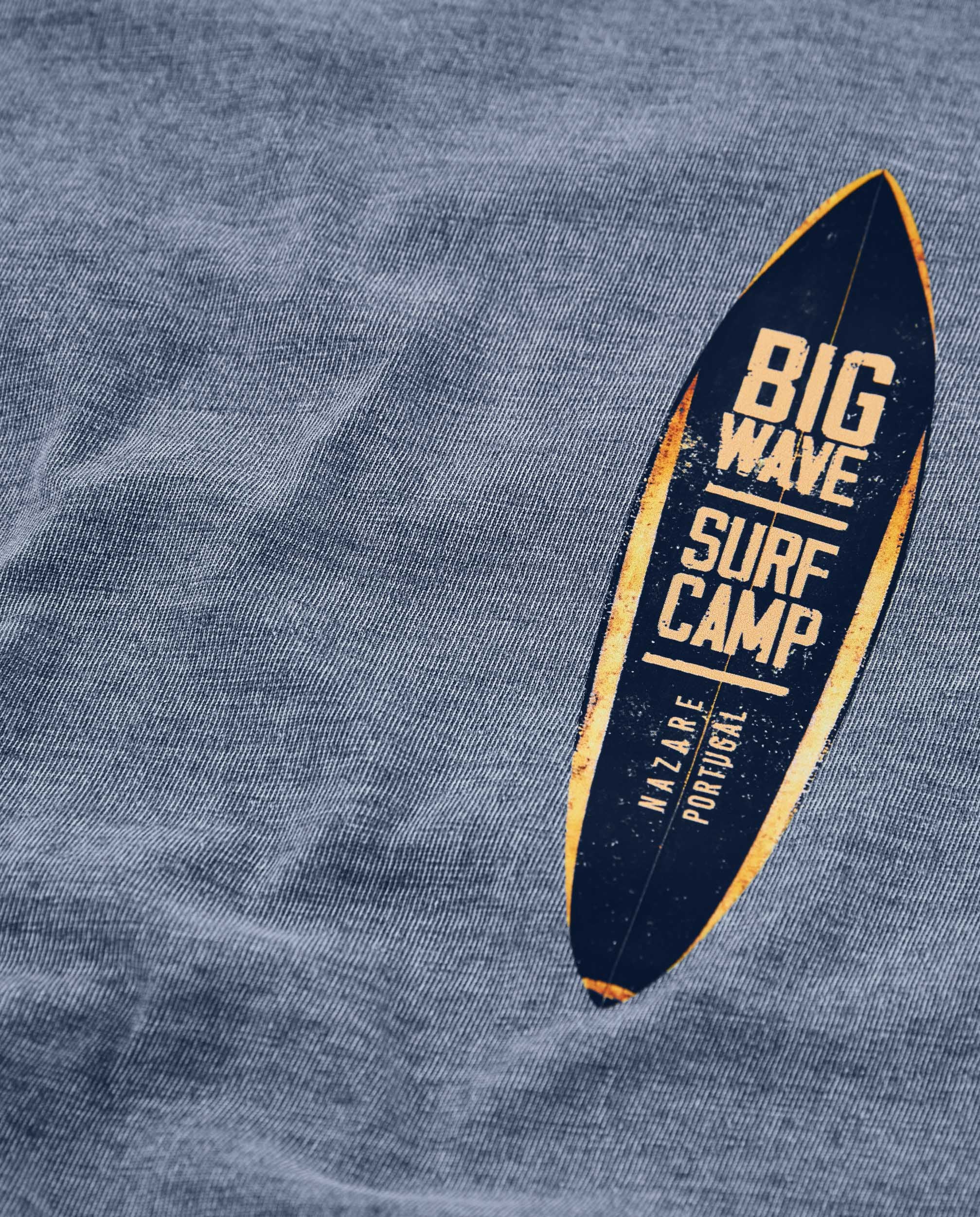 Tuc Tuc maglietta bambino blu effetto delave surf