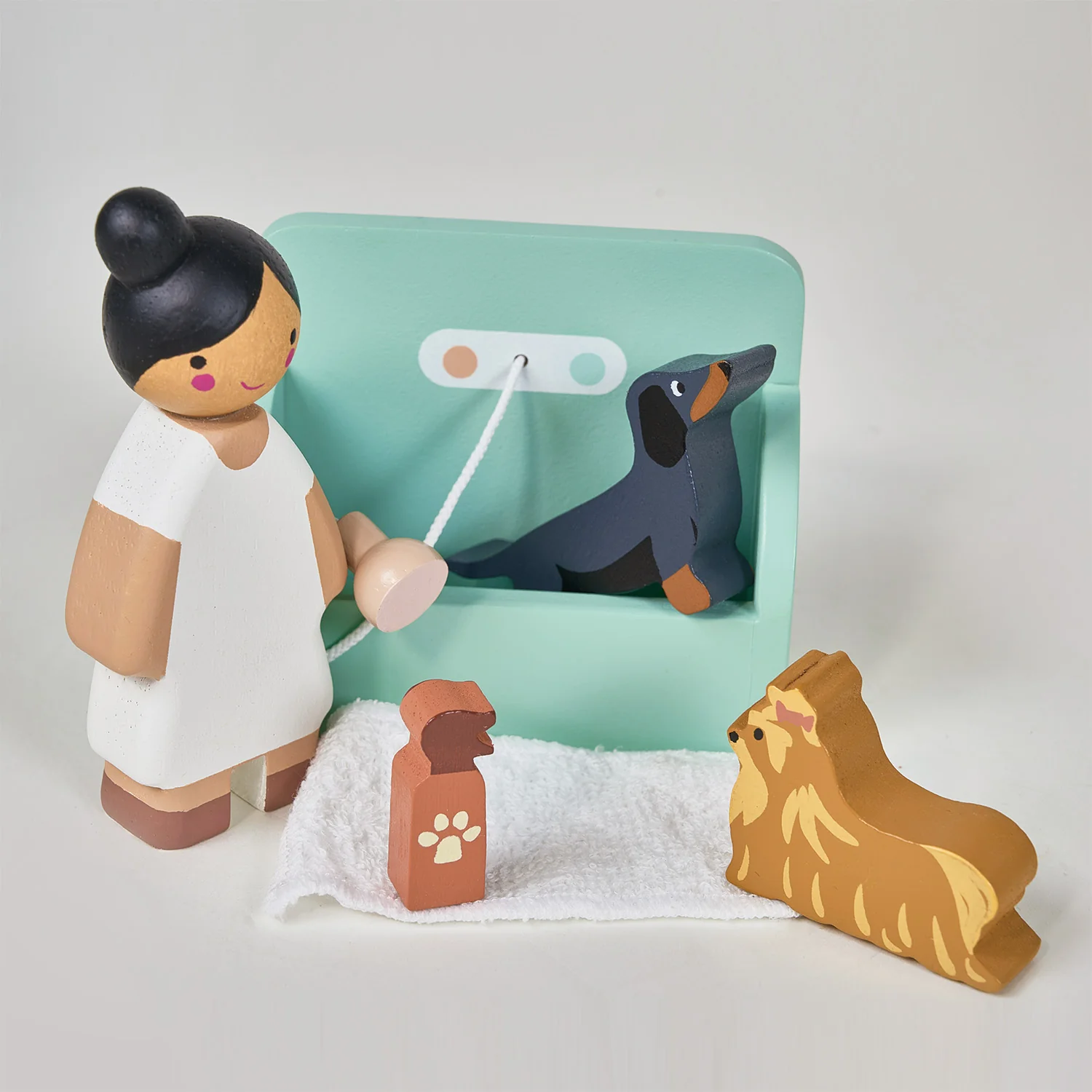 Tender Leaf Waggy Tails Dog Salon toeletta cani legno