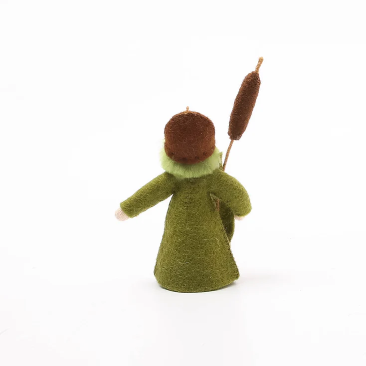 Ambro-dolls Sedge Boy fata Waldorf feltro H 7-8 cm