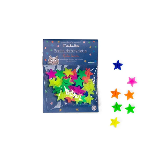 Moulin Roty Les Petits Merveilles perle bici stelle 36 pz