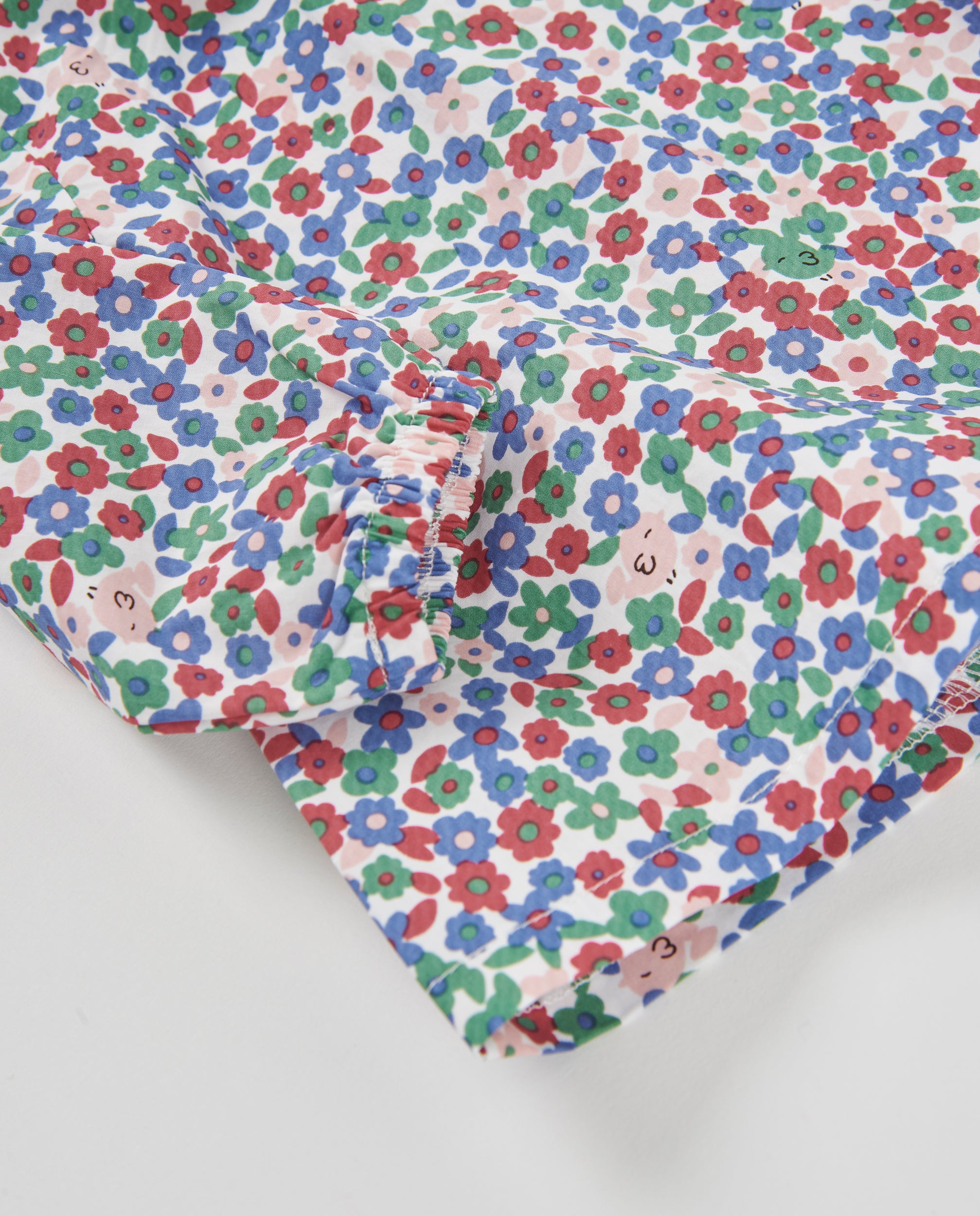 Tuc Tuc completo neonata camicia fiori pantaloni blu