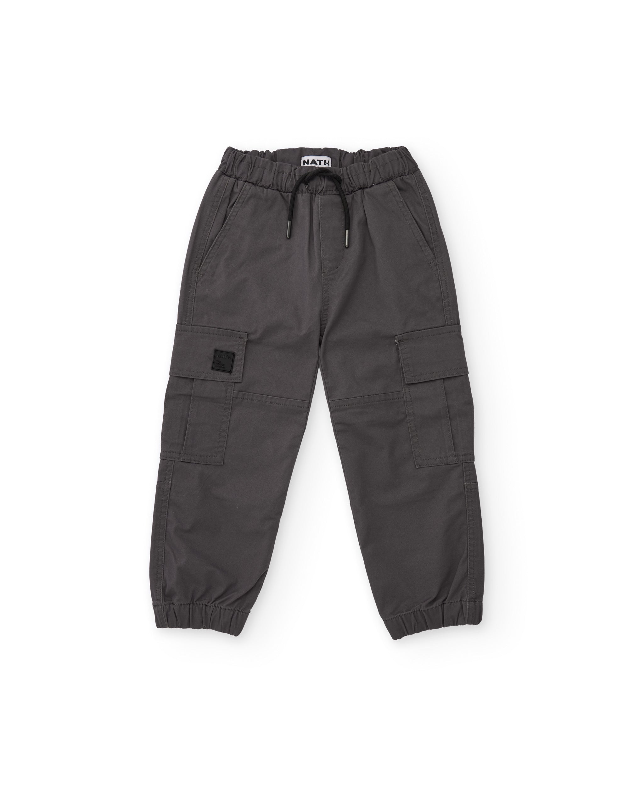 Tuc Tuc pantalone cargo bimbo grigio elastico