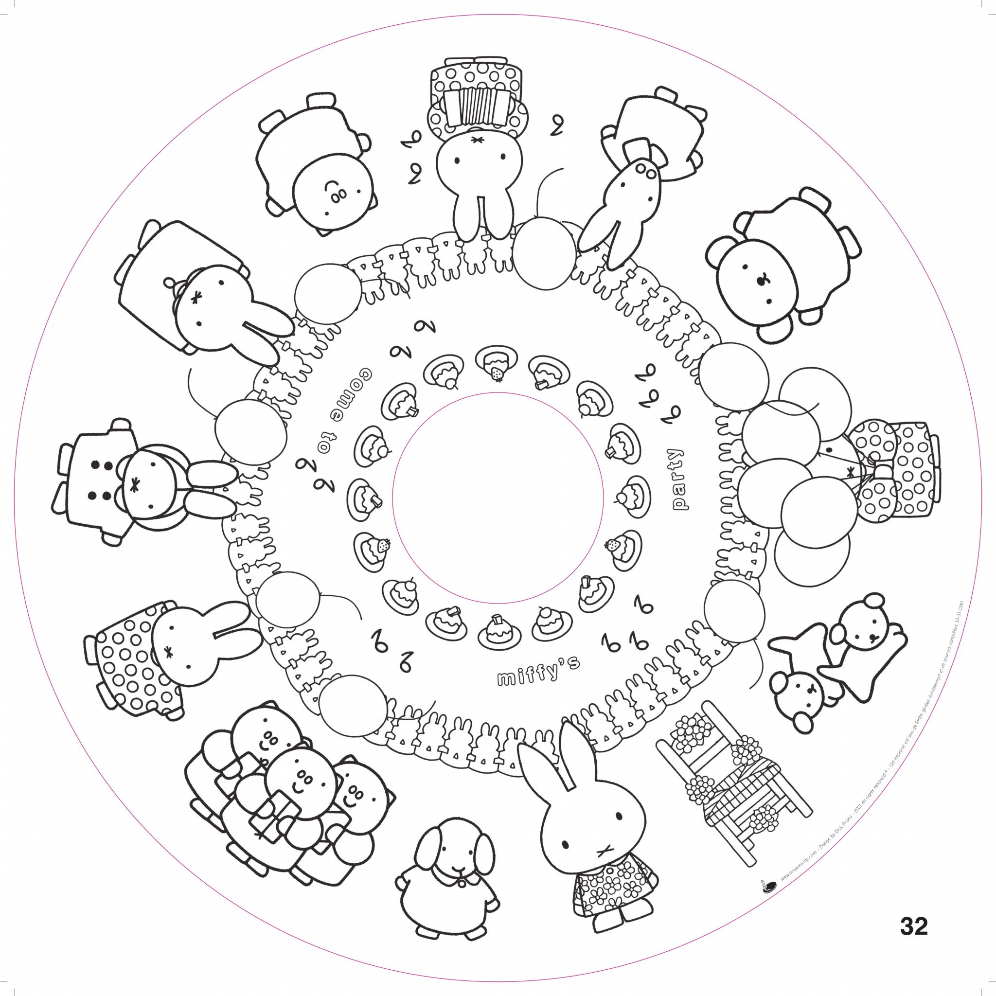 Drawin Table Little Friends fogli disegno 20 pezzi 200 gr