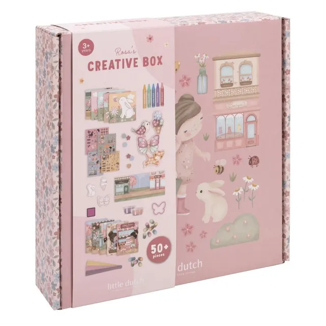 Little Dutch Creative Box XL kit creativo rosa