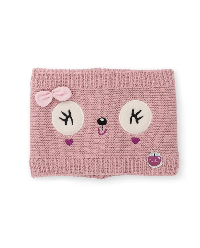 Tuc Tuc NY Fun scaldacollo bambina rosa panda