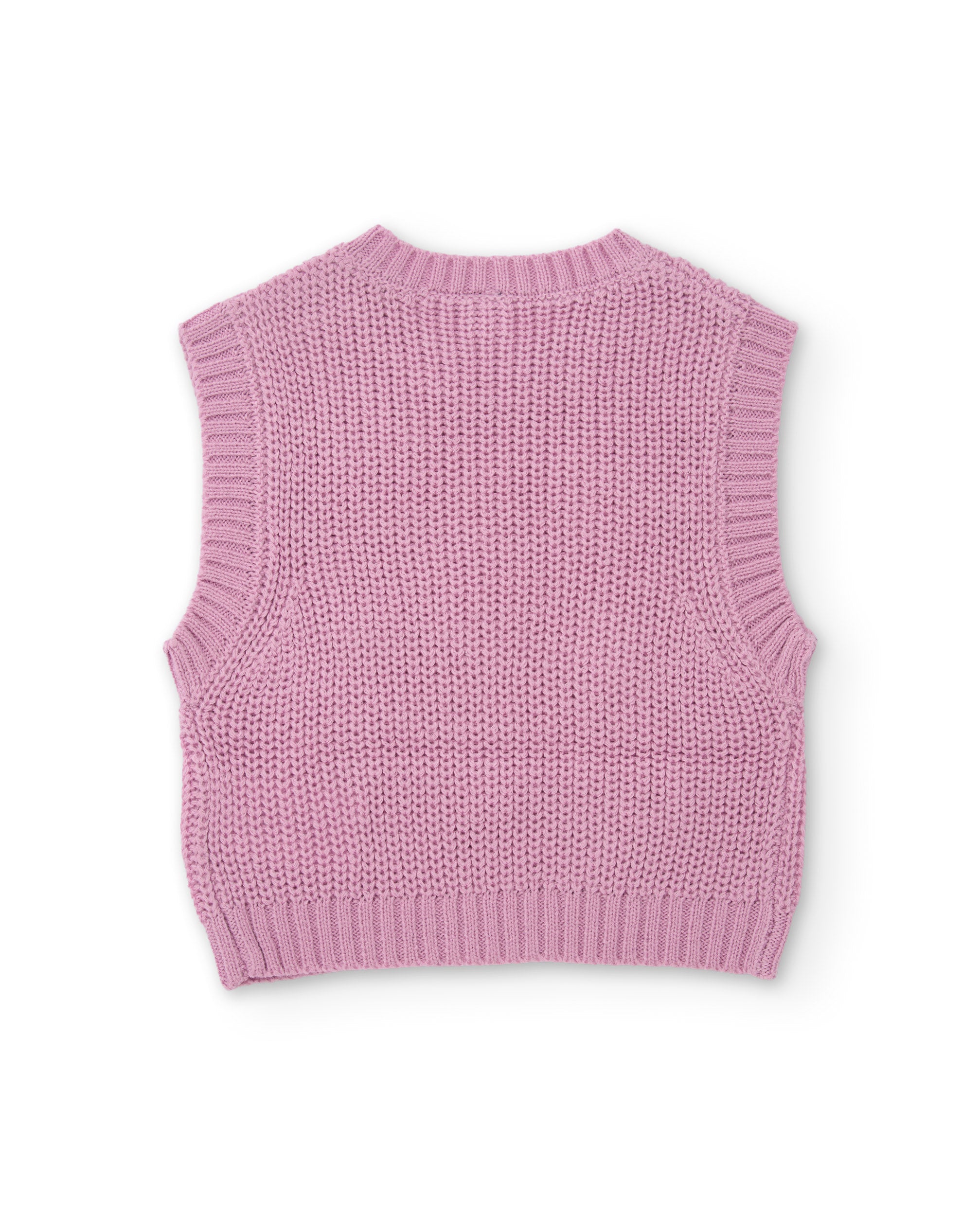 Tuc Tuc gilet bimba maglia cuori rosa