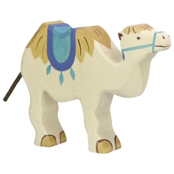 Holztiger Cammello sellato figura legno 18 cm
