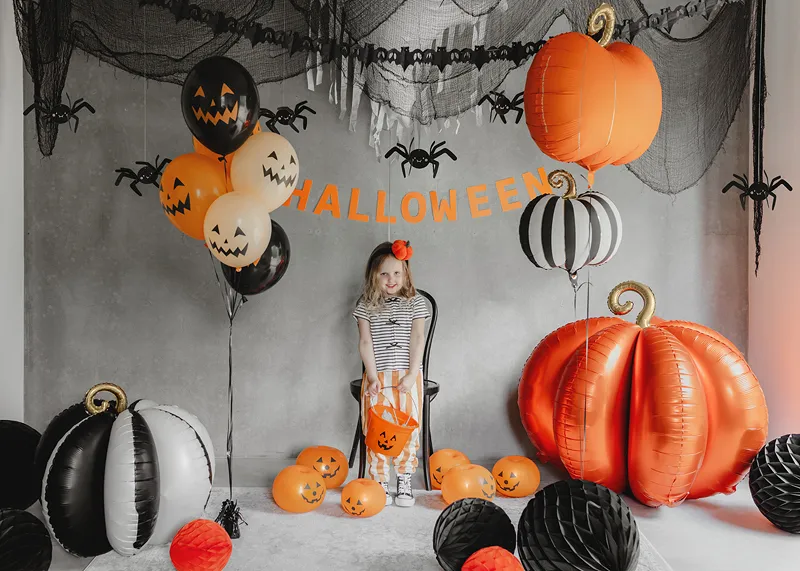PartyDeco Zucca Gigante palloncino foil 90 cm