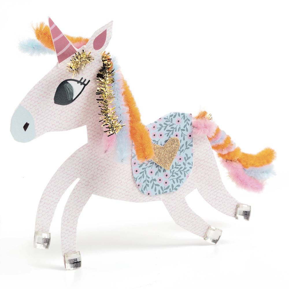 Djeco Scovolini e Pompon kit creativo bambini
