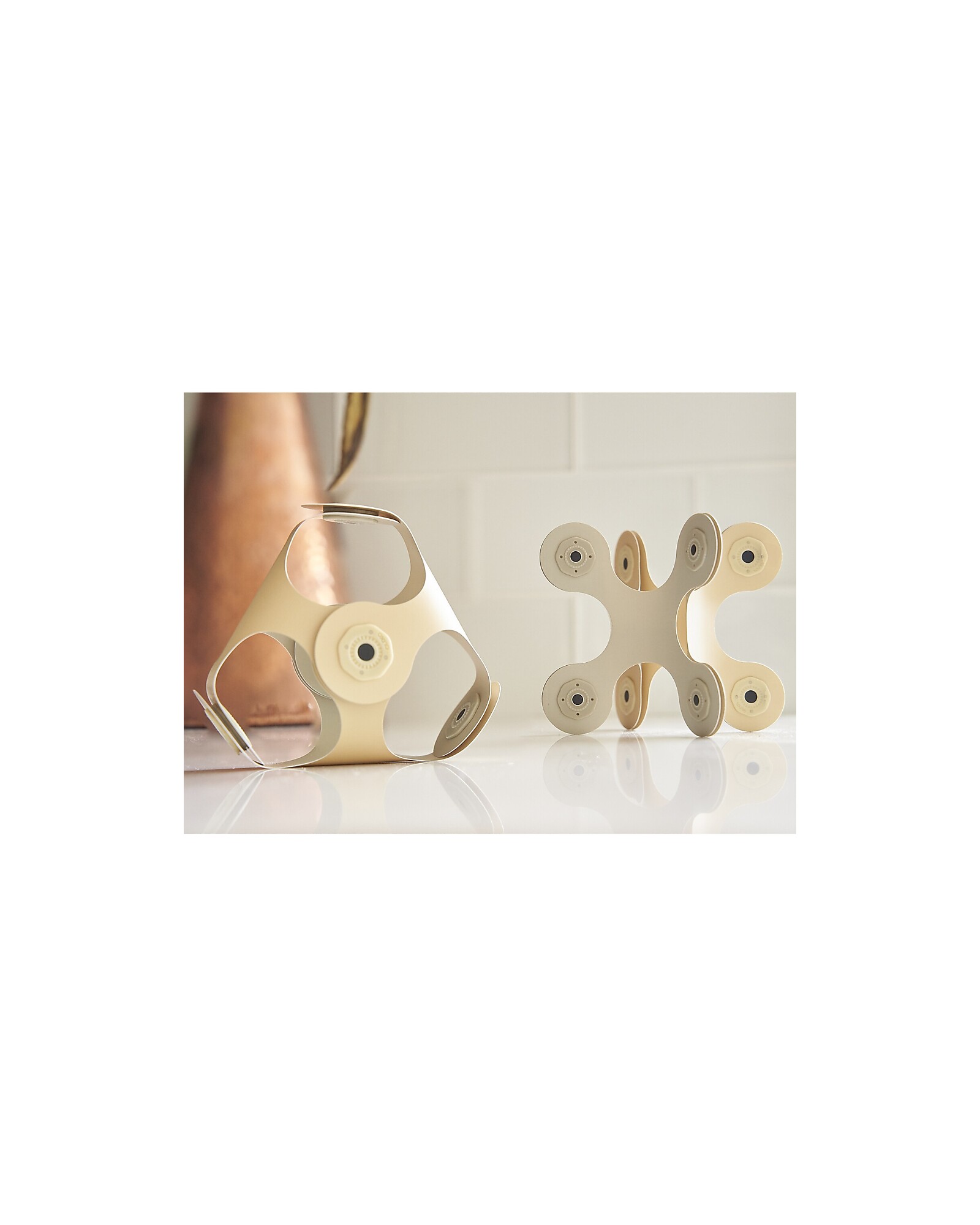 Clixo Designer Pack gioco magnetico 9 pezzi beige