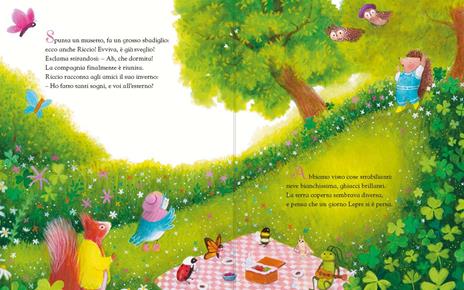 Emme Edizioni È primavera Scoiattolo libro cartonato rima 3 anni
