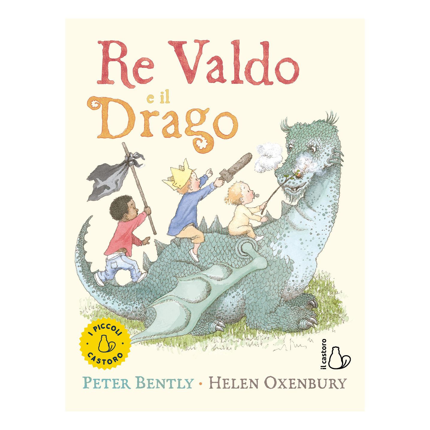 Il Castoro Re Valdo e il drago tascabile libro 3-6 anni