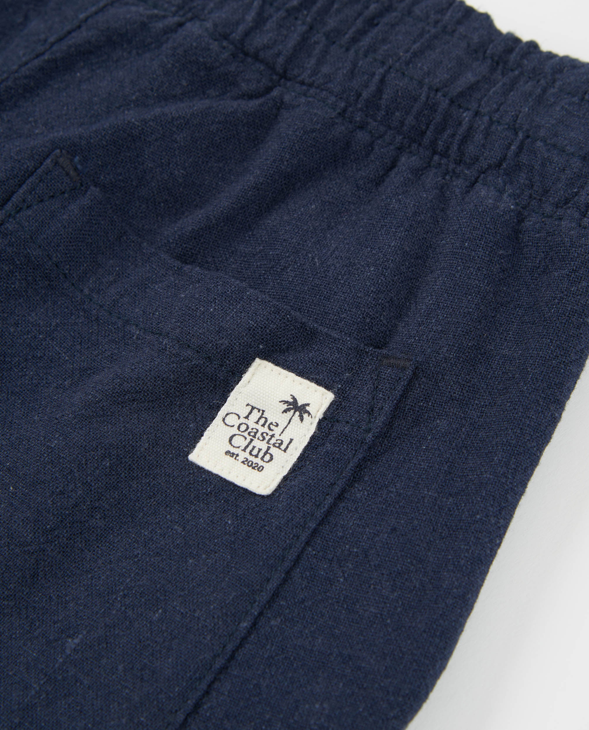 Tuc Tuc bermuda bimbo blu navy cordoncino elastico
