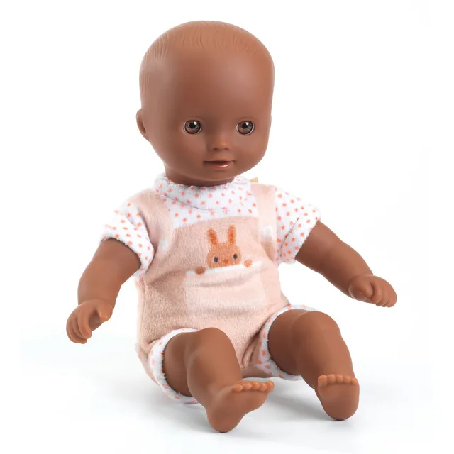 Djeco Pomea Charly mini bambola morbida 20 cm