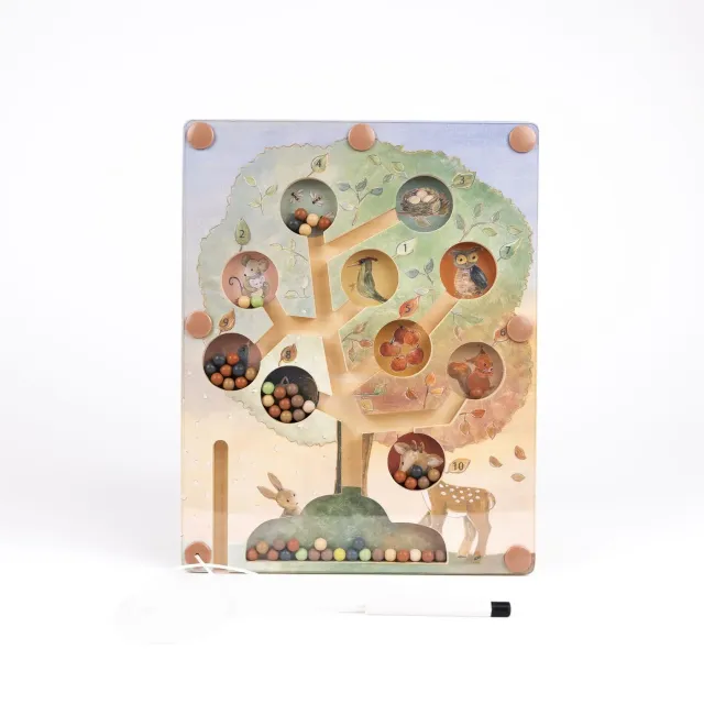 Egmont Toys Albero labirinto magnetico legno