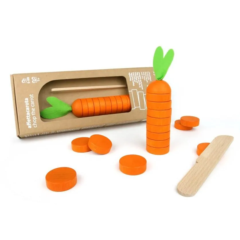 Milaniwood La Carota gioco in legno di strategia da 5 anni