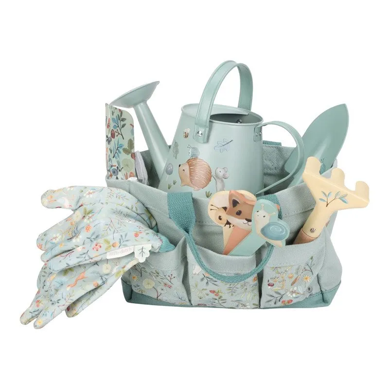 Little Dutch Forest Friends set giardinaggio bambini 10 pezzi legno