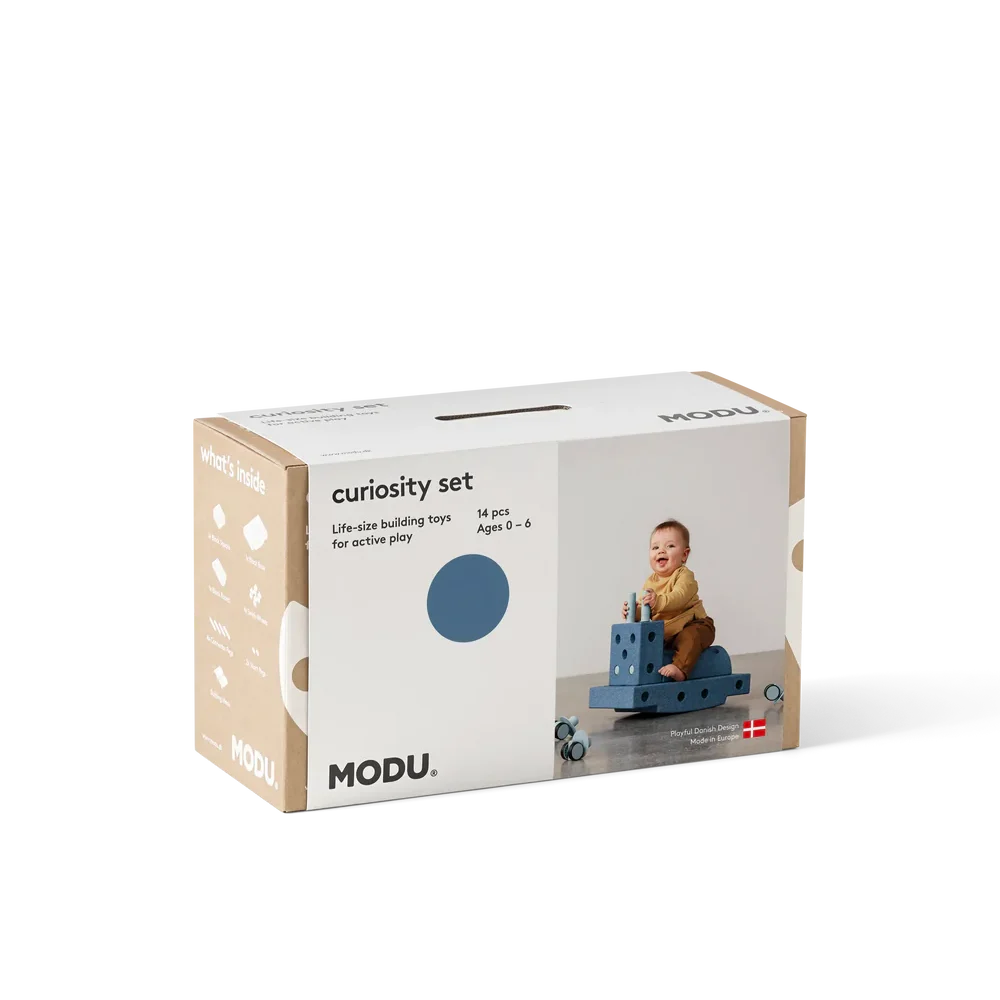 Modu Curiosity Set Blue-Sky gioco costruzioni 14 pezzi