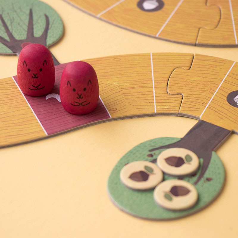 Londji Win Win Winter gioco da tavolo scoiattoli