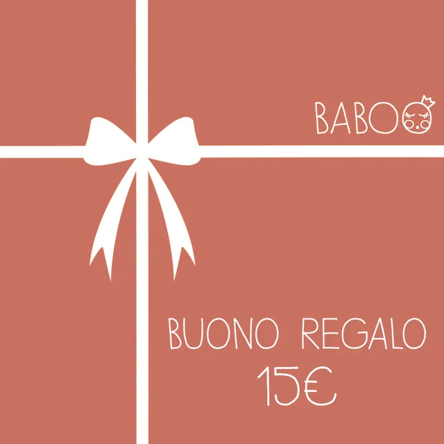 Baboo Buono regalo 15 euro bambini idea regalo